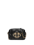 Borsa cross body con logo metallico