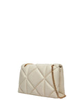 CK U PRE Portafoglio monogram soft bifold con tasca portamonete bianco