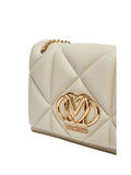 CK U PRE Portafoglio monogram soft bifold con tasca portamonete bianco