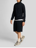 LYLE & SCOTT U Bermuda leggero in cotone con logo tono su tono NAVY