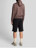 LYLE & SCOTT U Bermuda superfine short in felpa nero