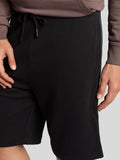 LYLE & SCOTT U Bermuda superfine short in felpa nero