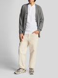 LYLE & SCOTT U Polo basic con logo aquila tono su tono bianco