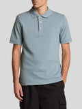 LYLE & SCOTT U Polo basic con logo aquila tono su tono polvere
