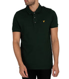 LYLE & SCOTT U Polo plain VERDE SCURO
