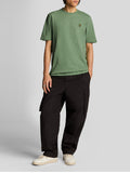 LYLE & SCOTT U T-shirt Slub verde