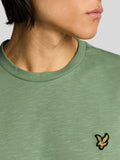 LYLE & SCOTT U T-shirt Slub verde