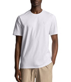 LYLE & SCOTT U T-shirt superfine bianco