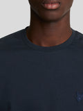 LYLE & SCOTT U T-shirt superfine NAVY