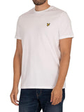 LYLE & SCOTT U T-shirt plain bianco