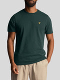 LYLE & SCOTT U T-shirt plain VERDE SCURO