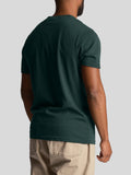 LYLE & SCOTT U T-shirt plain VERDE SCURO
