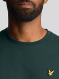 LYLE & SCOTT U T-shirt plain VERDE SCURO