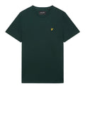 LYLE & SCOTT U T-shirt plain VERDE SCURO