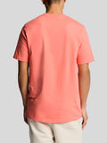 LYLE & SCOTT U T-shirt plain corallo