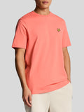 LYLE & SCOTT U T-shirt plain corallo