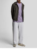 LYLE & SCOTT U T-shirt plain lilla