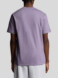 LYLE & SCOTT U T-shirt plain lilla