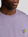 LYLE & SCOTT U T-shirt plain lilla