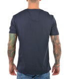 LYLE & SCOTT U T-shirt basic con logo aquila NAVY