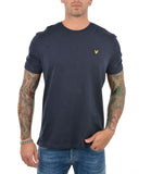 T-shirt basic con logo aquila