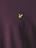 LYLE & SCOTT U T-shirt plain BORGOGNA