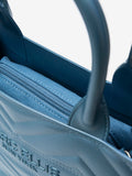 MARC ELLIS Borsa squadrata media BLU/ARGENTO