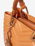 MARC ELLIS Borsa flat krissy m cuoio