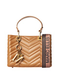 MARC ELLIS Borsa flat krissy m cuoio