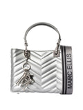 MARC ELLIS Borsa flat krissy m argento