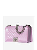 MARC ELLIS Tracollina flat s ROSA/ARGENTO