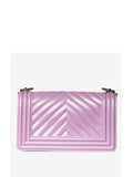 MARC ELLIS Tracollina flat s ROSA/ARGENTO