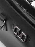MARC ELLIS Borsa flat wood m nero