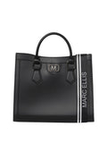MARC ELLIS Borsa flat wood m nero