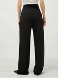 Pantalone a vita alta con cinturini