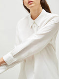 MARELLA SPORT Camicia in lino BIANCO OTTICO