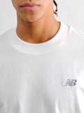 NEW BALANCE U T-shirt Lifestyle thier 3 bianco