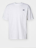 NEW BALANCE U T-shirt Lifestyle thier 3 bianco