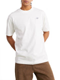 NEW BALANCE U T-shirt Lifestyle thier 3 bianco