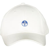 NORTH SAILS U Cappello baseball con visiera bianco