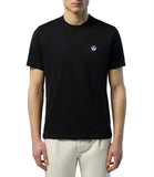NORTH SAILS U T-shirt basic mezza manica nero