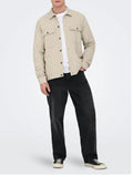 ONLY&SONS Camicia giacca overshirt ONSKENNET beige