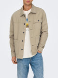 ONLY&SONS Giubbino in cotone Sean beige