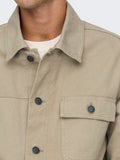 ONLY&SONS Giubbino in cotone Sean beige