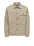 ONLY&SONS Giubbino in cotone Sean beige