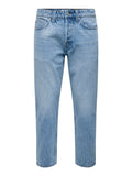 ONLY&SONS Jeans savi cropped chiaro DENIM