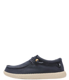 PITAS U Scarpe da barca wallabi blu