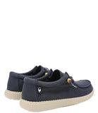 PITAS U Scarpe da barca wallabi blu