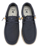 PITAS U Scarpe da barca wallabi blu
