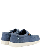 PITAS U Scarpe wallabi washed azzurro